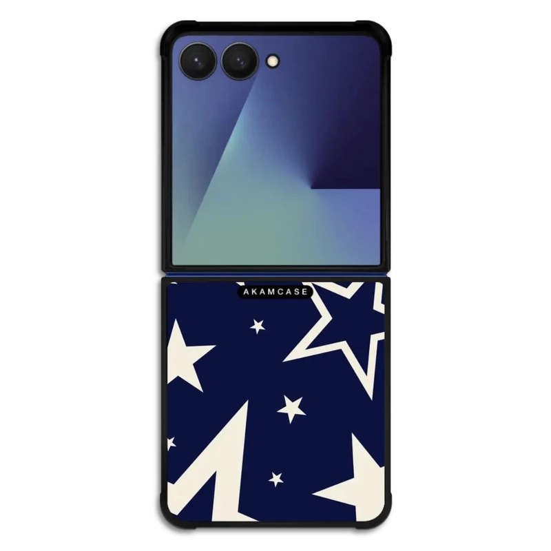 کاور آکام مدل AMC-WSGZFLIP7-STARS-27 مناسب برای گوشی موبایل سامسونگ Galaxy Z Flip 7
