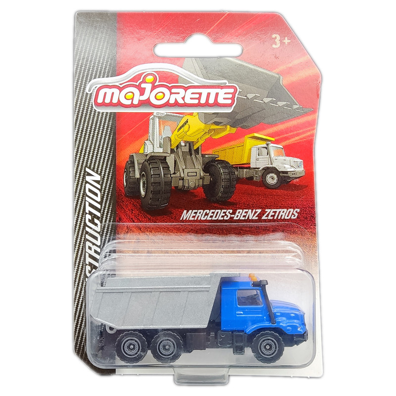 ماشین بازی ماژورت مدل MERCEDES-BENZ ZETROS DUMP TRUCK