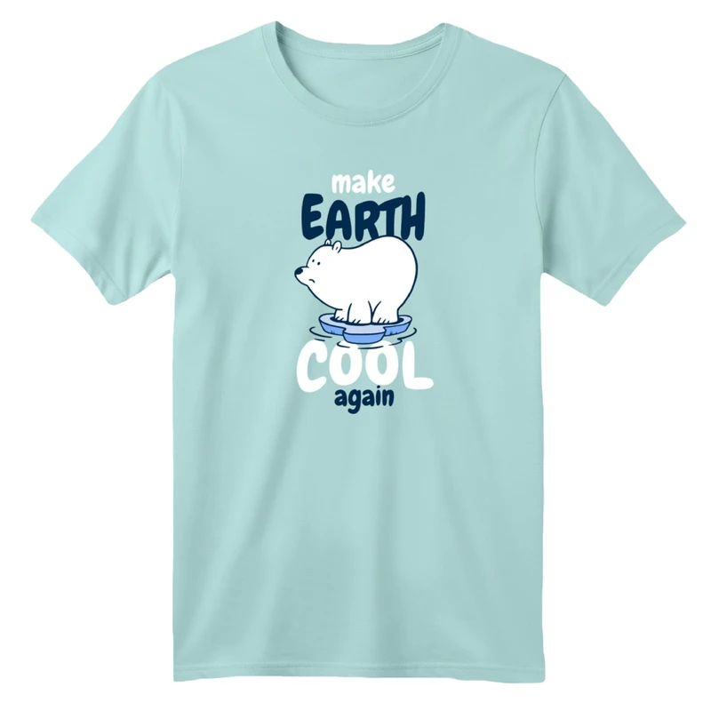 تی شرت آستین کوتاه بچگانه مدل خرس قطبی