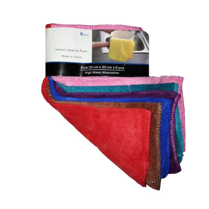 دستمال آشپزخانه کد 07 مجموعه 6 عددی