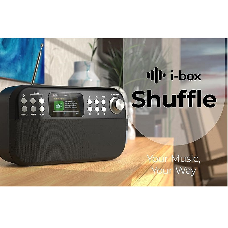 رادیو آی‌باکس مدل Shuffle HiFi