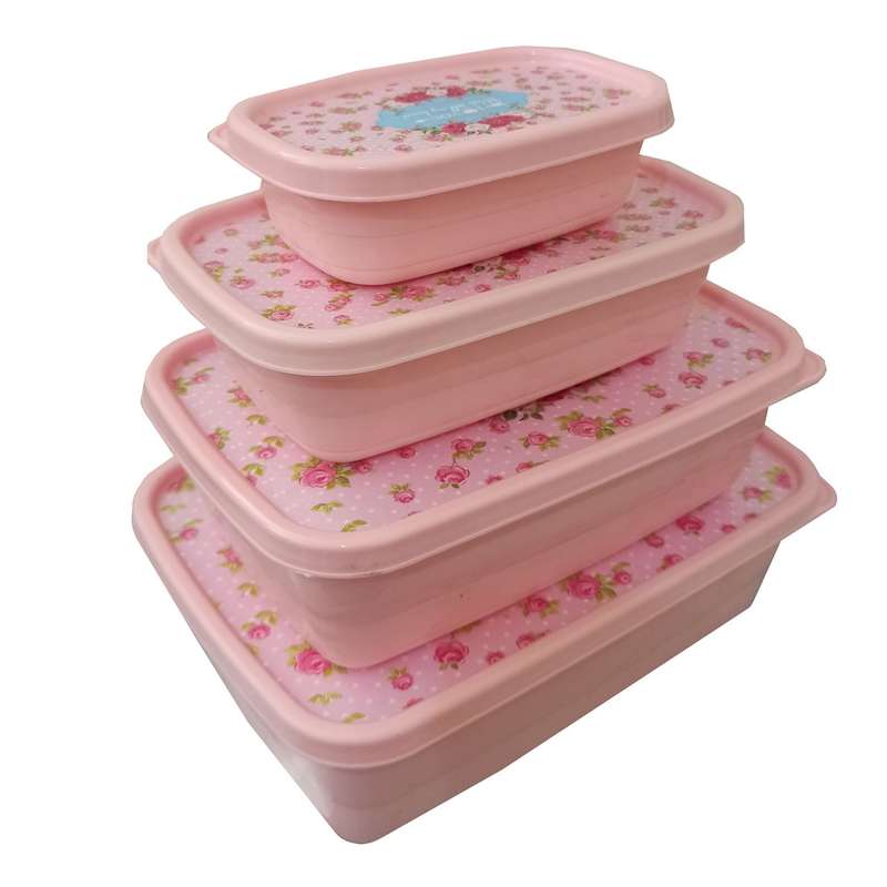 ظرف نگه دارنده مدل s-31 بسته 4 عددی