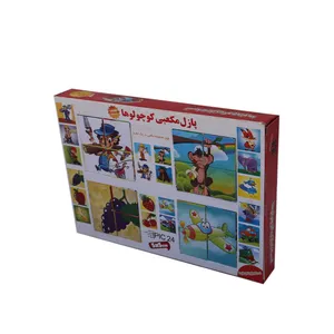 بازی آموزشی مدل پازل مکعبی کد a0013
