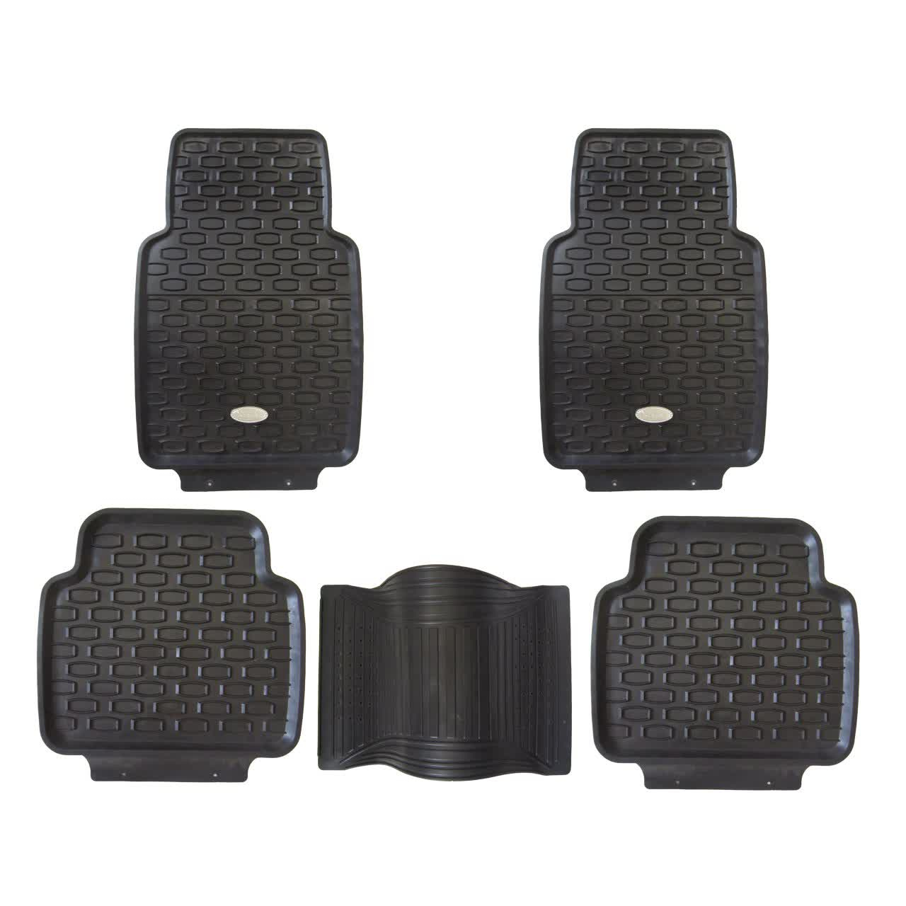 کفپوش خودرو بابل کارپت طرح خشت مجموعه پنج عددی