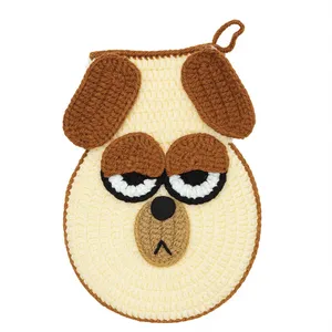 لیف حمام بافتنی کودک مدل سگ خوابالو