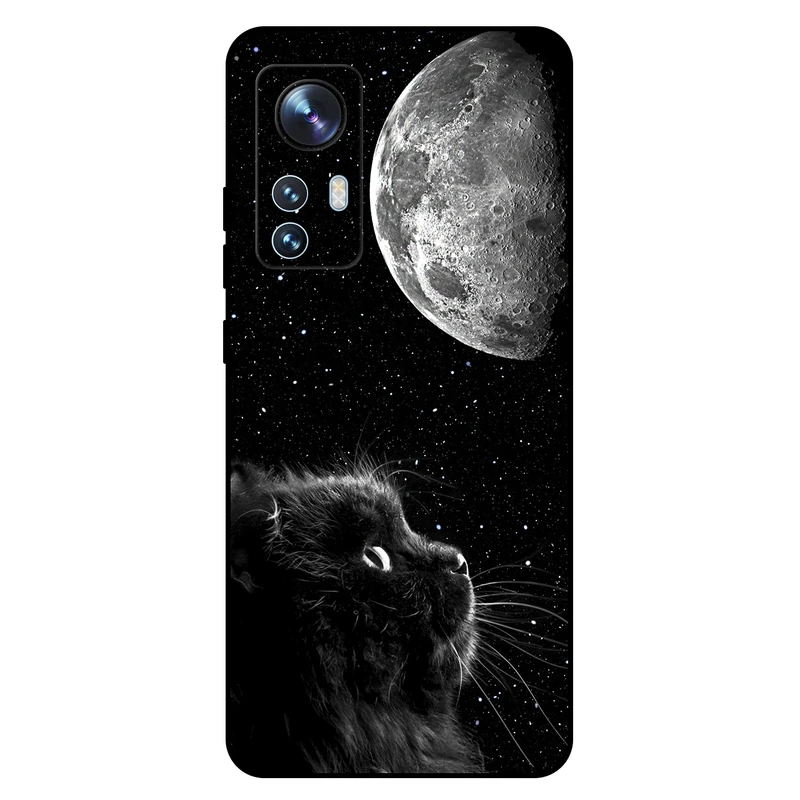 کاور مگافون طرح گربه مدل 1882 مناسب برای گوشی موبایل شیائومی 12 / 12x