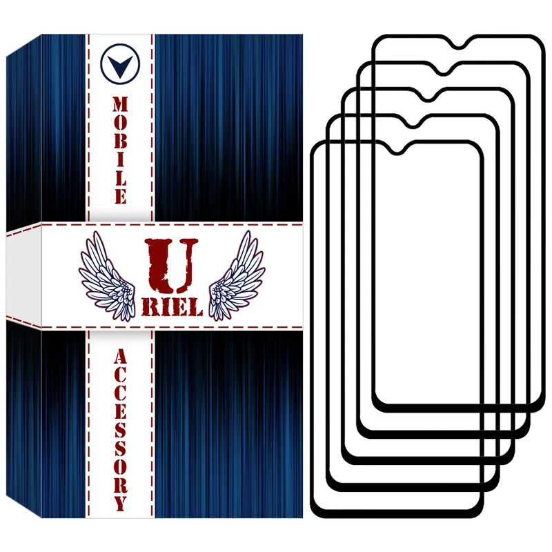 محافظ صفحه نمایش یوریل مدل UFG مناسب برای گوشی موبایل شیائومی Redmi 10 Power بسته پنج عددی