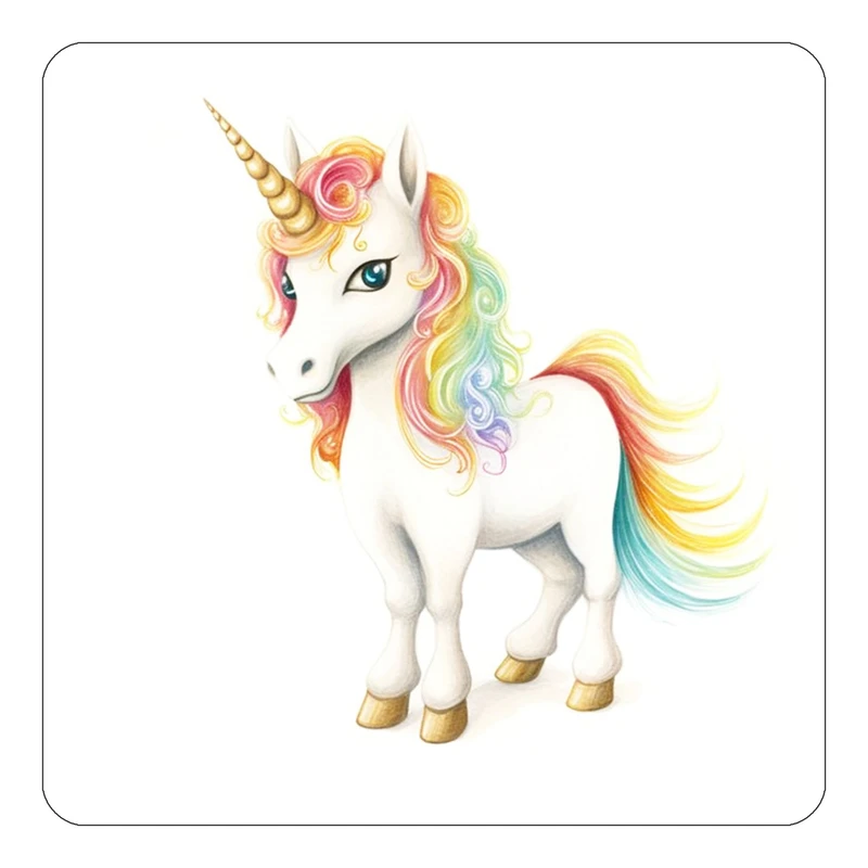 مگنت کاکتی طرح اسب تک شاخ و یونیکورن مدل mp32433