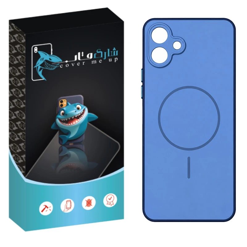 کاور شارک قاب مدل بیسیک مناسب برای گوشی موبایل سامسونگ Galaxy A06