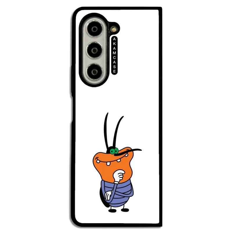 کاور آکام مدل AMC-WSGZFOLD5-OGGY-23 مناسب برای گوشی موبایل سامسونگ Galaxy Z Fold 5 