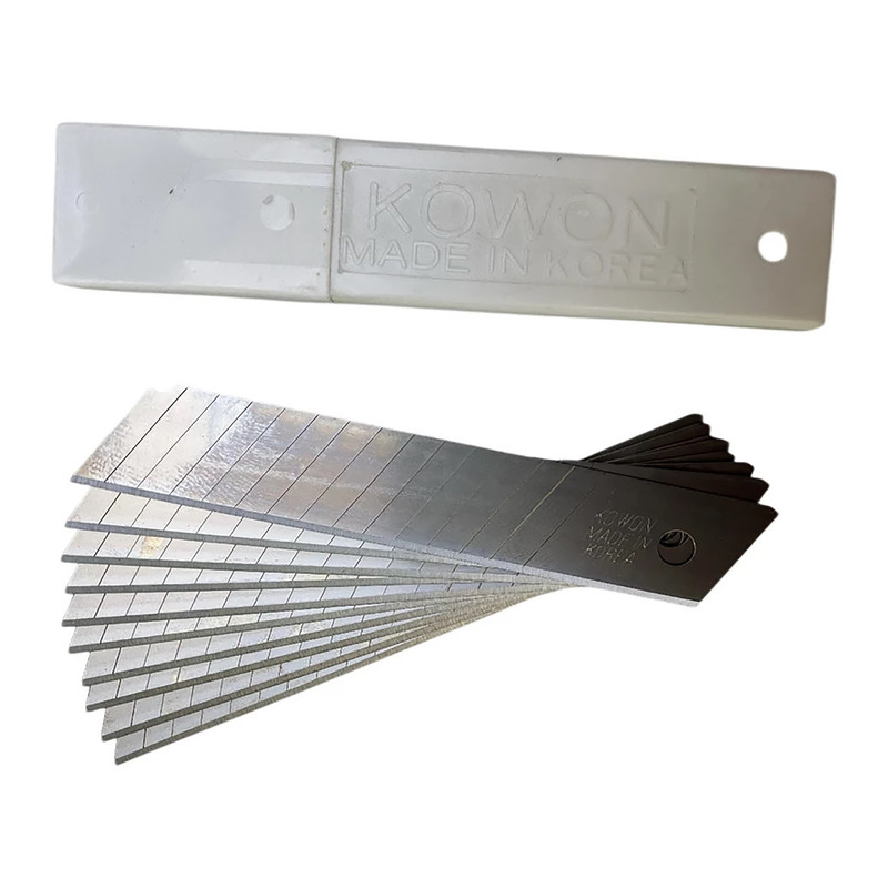 تیغ کاتر کوان مدل PRO JET مجموعه 10 عددی تیغ کاتر کوان مدل PRO JET مجموعه 10 عددی