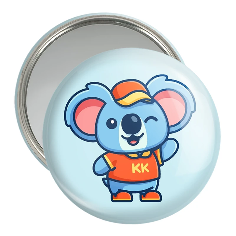 آینه جیبی خندالو مدل حیوانات بامزه کوآلا کد 28393