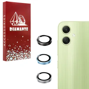 محافظ لنز دوربین فلزی مدل lenjeu مناسب برای گوشی موبایل سامسونگ Galaxy A06