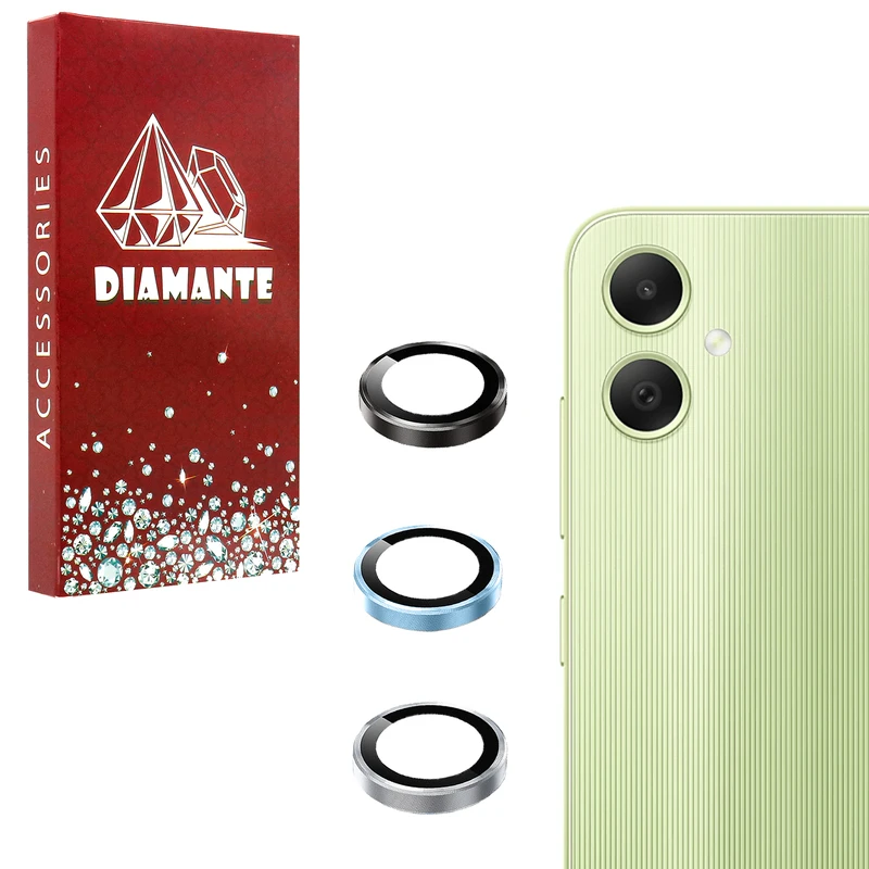 محافظ لنز دوربین فلزی مدل lenjeu مناسب برای گوشی موبایل سامسونگ Galaxy A06