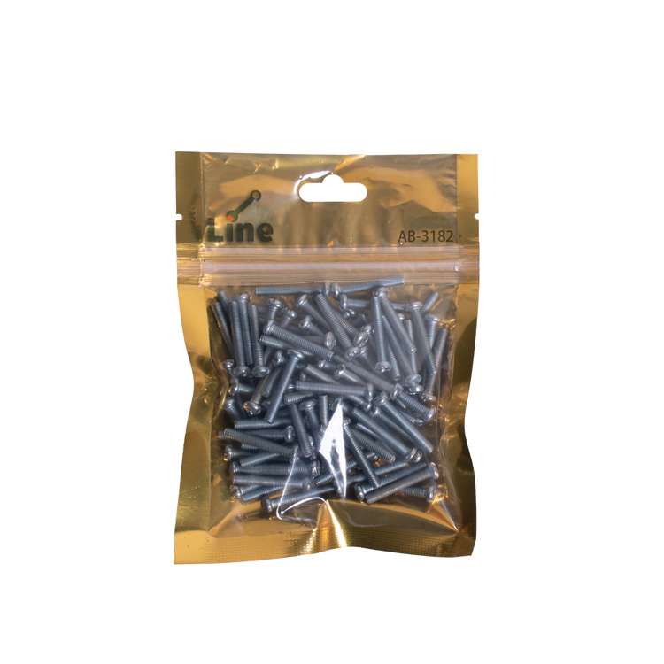 پیچ مهره خور لاین مدل AB-3182 بسته 50 عددی پیچ مهره خور لاین مدل AB-3182 بسته 50 عددی