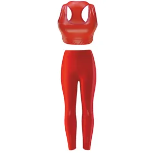 ست نیم تنه و لگینگ ورزشی زنانه مدل 177 A