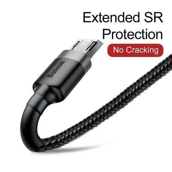کابل تبدیل USB به microUSB باسئوس مدل CAMKLF-BG1 طول 1 متر