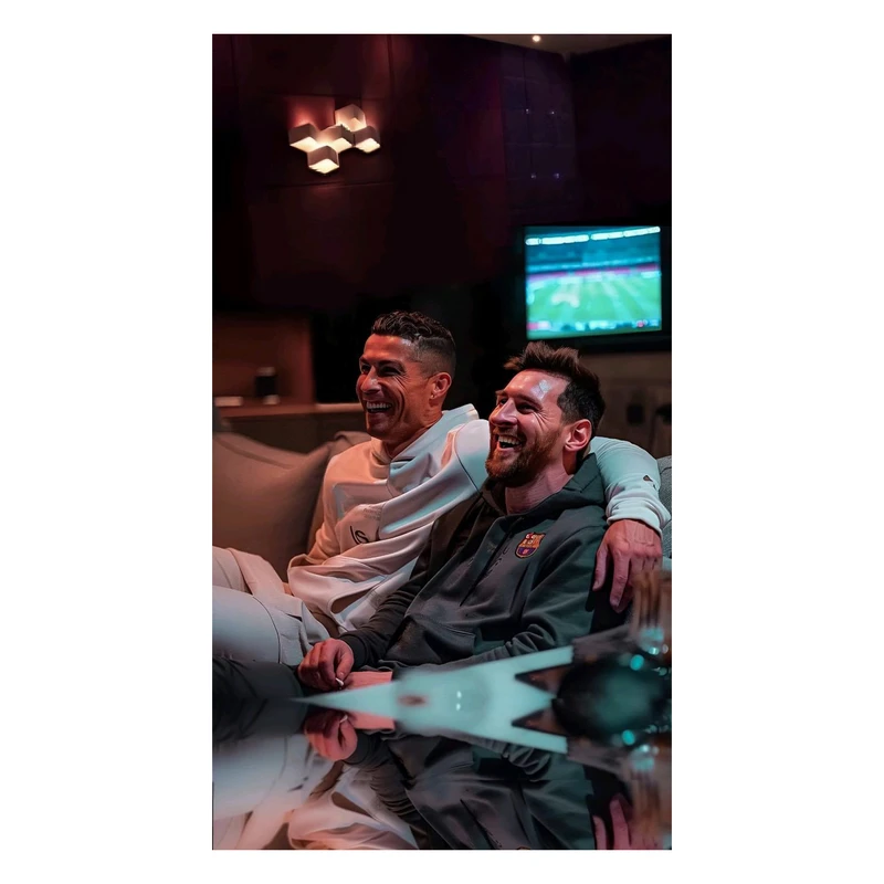 تابلو شاسی مدل کریستیانو رونالدو و لیونل مسی کد cm13