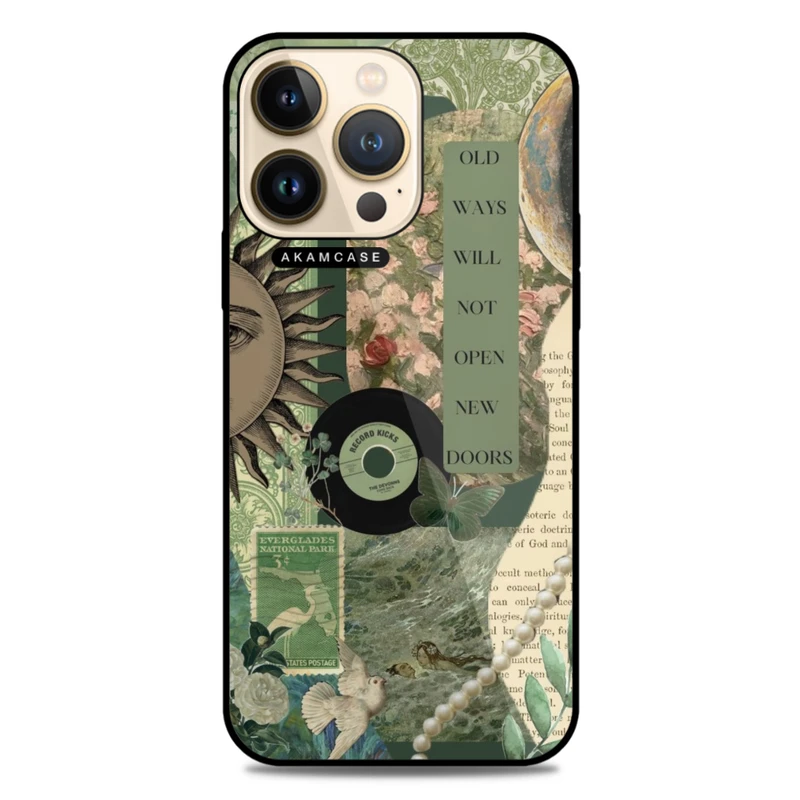 کاور آکام مدل AMC-WA13PRO-GREEN-13 مناسب برای گوشی موبایل اپل iPhone 13 Pro