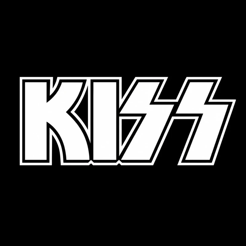 برچسب بدنه خودرو سولگی طرح بند KISS کد M233
