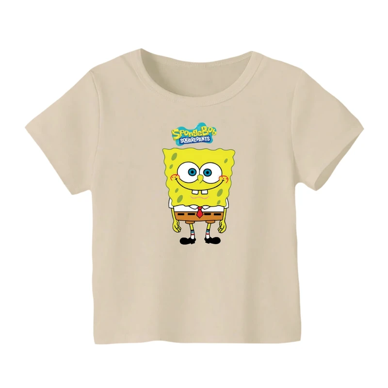 تی شرت آستین کوتاه بچگانه مدل باب اسفنجی