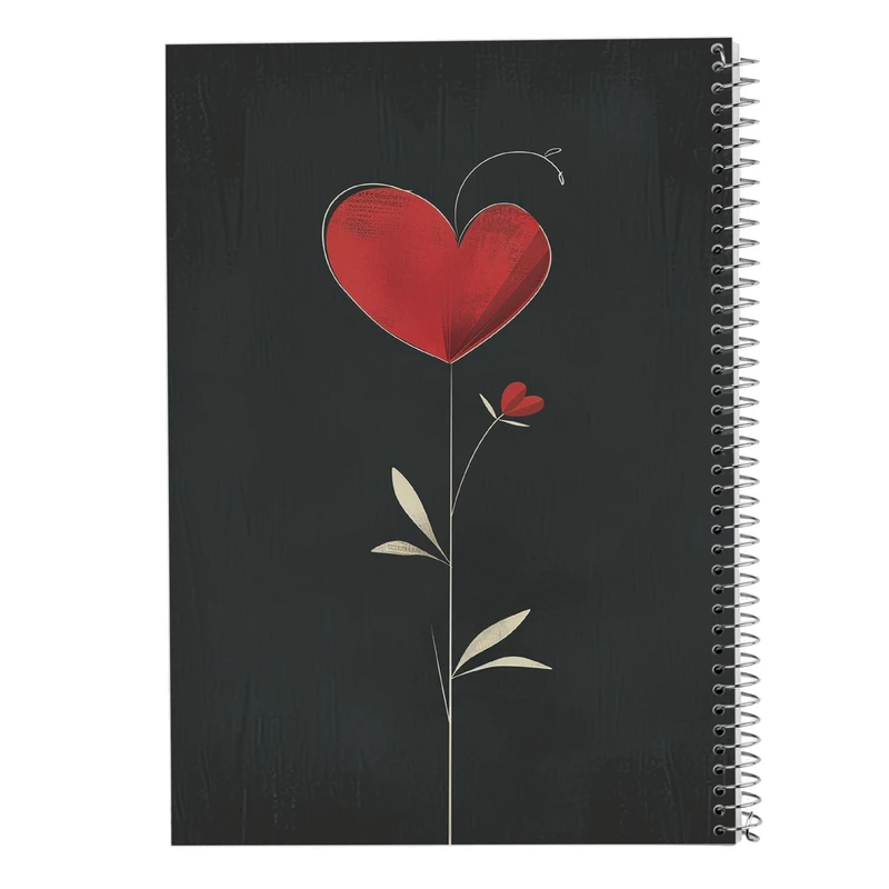 دفتر نقاشی 50 برگ مدوپد مدل عاشقانه love کد DF14186