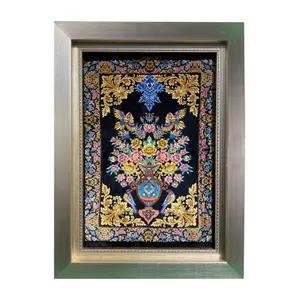  تابلو فرش دستبافت طرح گل وگنجشک کد 8647682