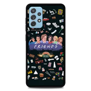 AKAM AMCWSGA72-FRIENDS9 Cover For Samsung Galaxy A72