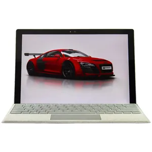 تبلت مایکروسافت مدل Surface Pro 2017 - F به همراه کیبورد سیگنیچر نقره ای و کیف Golden Guard - ظرفیت 1 ترابایت