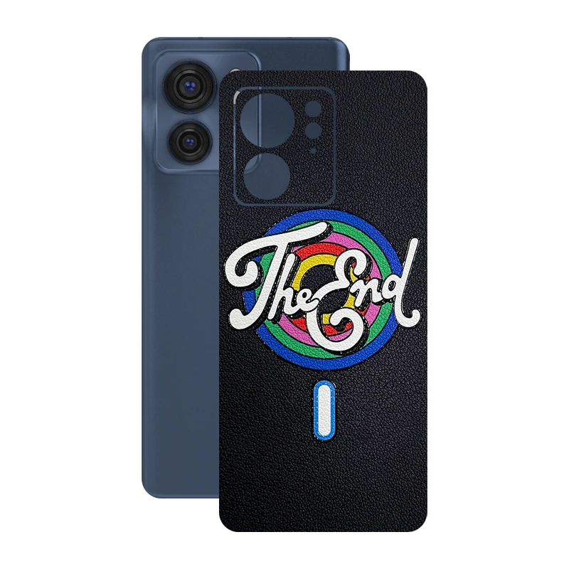 برچسب پوششی ریمکس مدل Leth طرح THE END مناسب برای گوشی موبایل موتورولا Edge 40