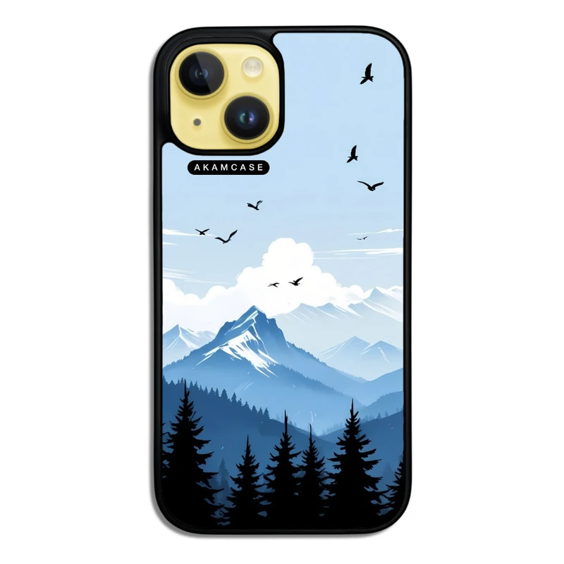 کاور آکام مدل AMC-WA15-MOUNTAINS-7 مناسب برای گوشی موبایل اپل iPhone 15