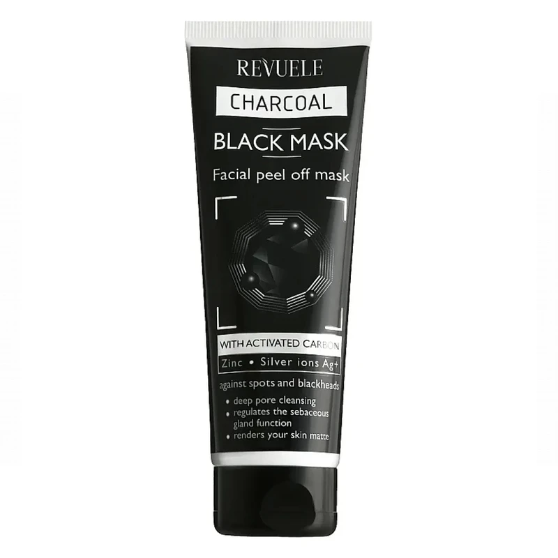 ماسک صورت رووئله مدل Black Off حجم 80 میلی لیتر