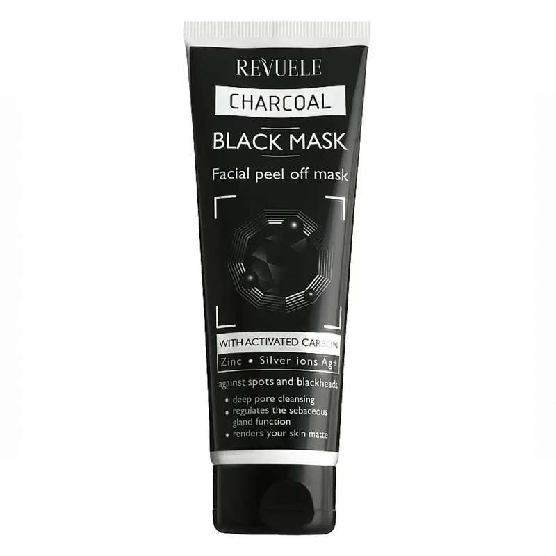 ماسک صورت رووئله مدل Black Off حجم 80 میلی لیتر