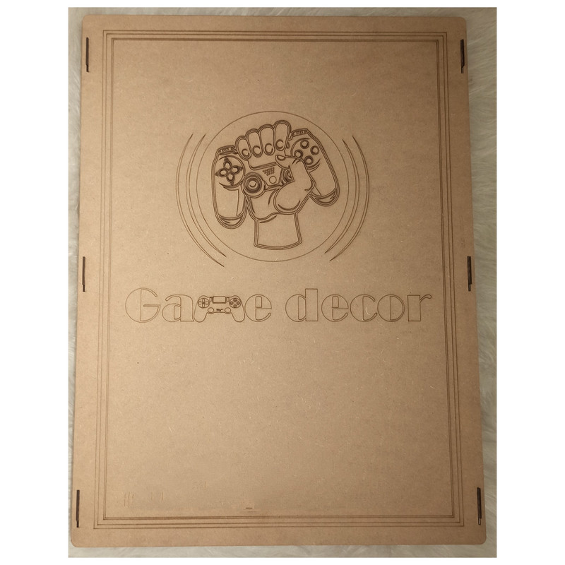 تابلو نوری گیم دکور مدل آسمان خراش 04