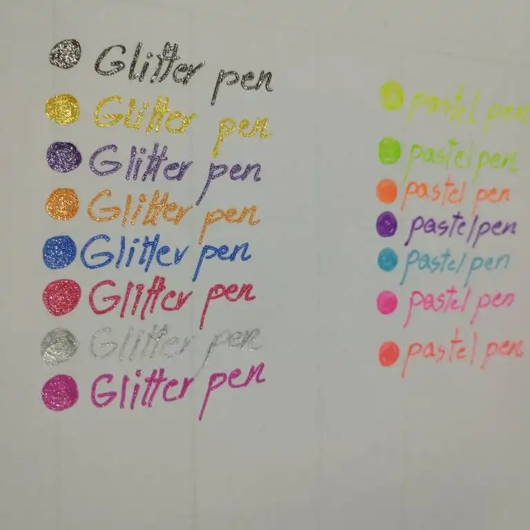 خودکار ژویکسوا مدل پاستلی نئونی و اکلیلی بسته 24 عددی