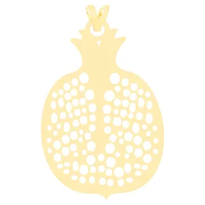 آویز گردنبند طلا 18 عیار زنانه الن نار مدل ELN3174