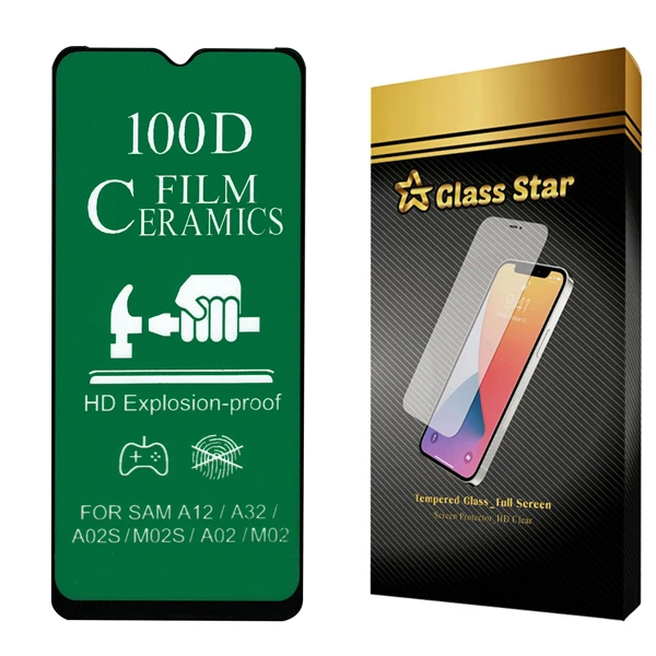 محافظ صفحه نمایش سرامیکی گلس استار مدل CRM100D مناسب برای گوشی موبایل سامسونگ Galaxy M02s