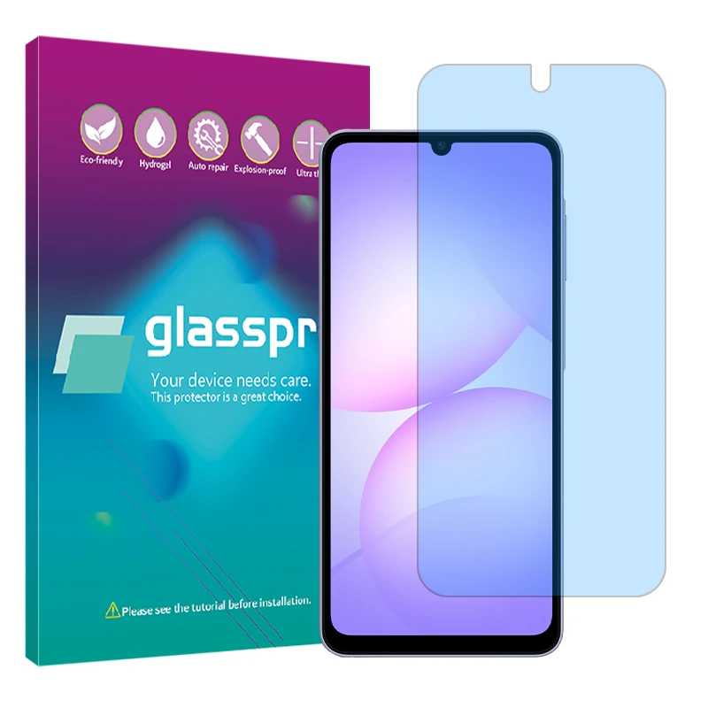 محافظ صفحه نمایش مات ضد اشعه آبی گلس پرو مدل Resistant مناسب برای گوشی موبایل سامسونگ Galaxy A07