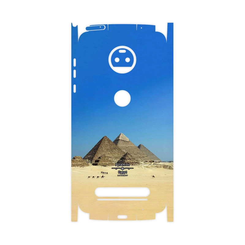 برچسب پوششی ماهوت مدل Pyramids of Egypt-FullSkin مناسب برای گوشی موبایل موتورولا Moto Z2 Force