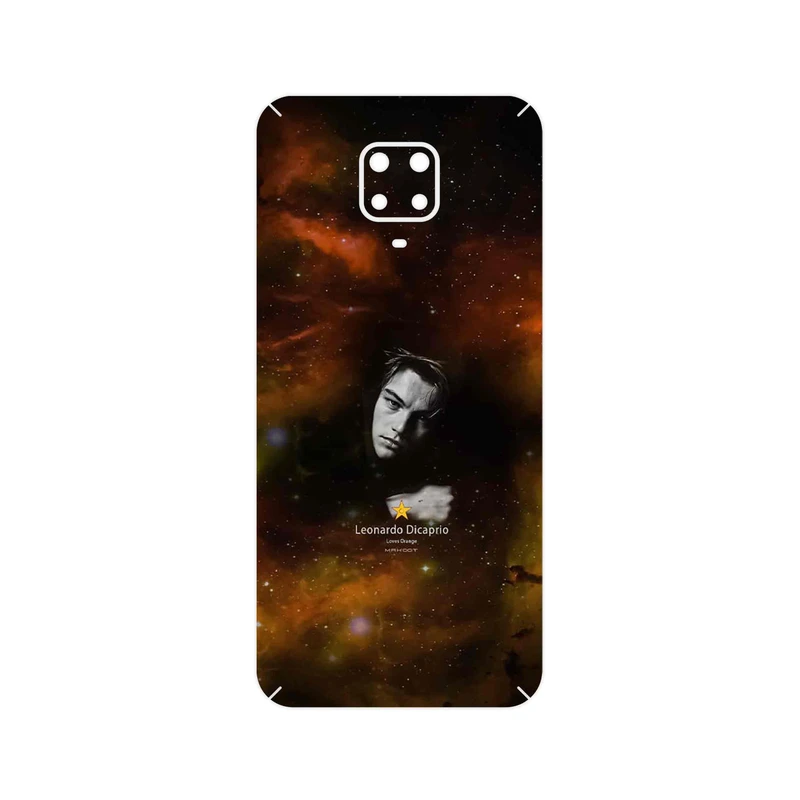 برچسب پوششی ماهوت مدل Leonardo Dicaprio مناسب برای گوشی موبایل شیائومی Redmi Note 9 Pro