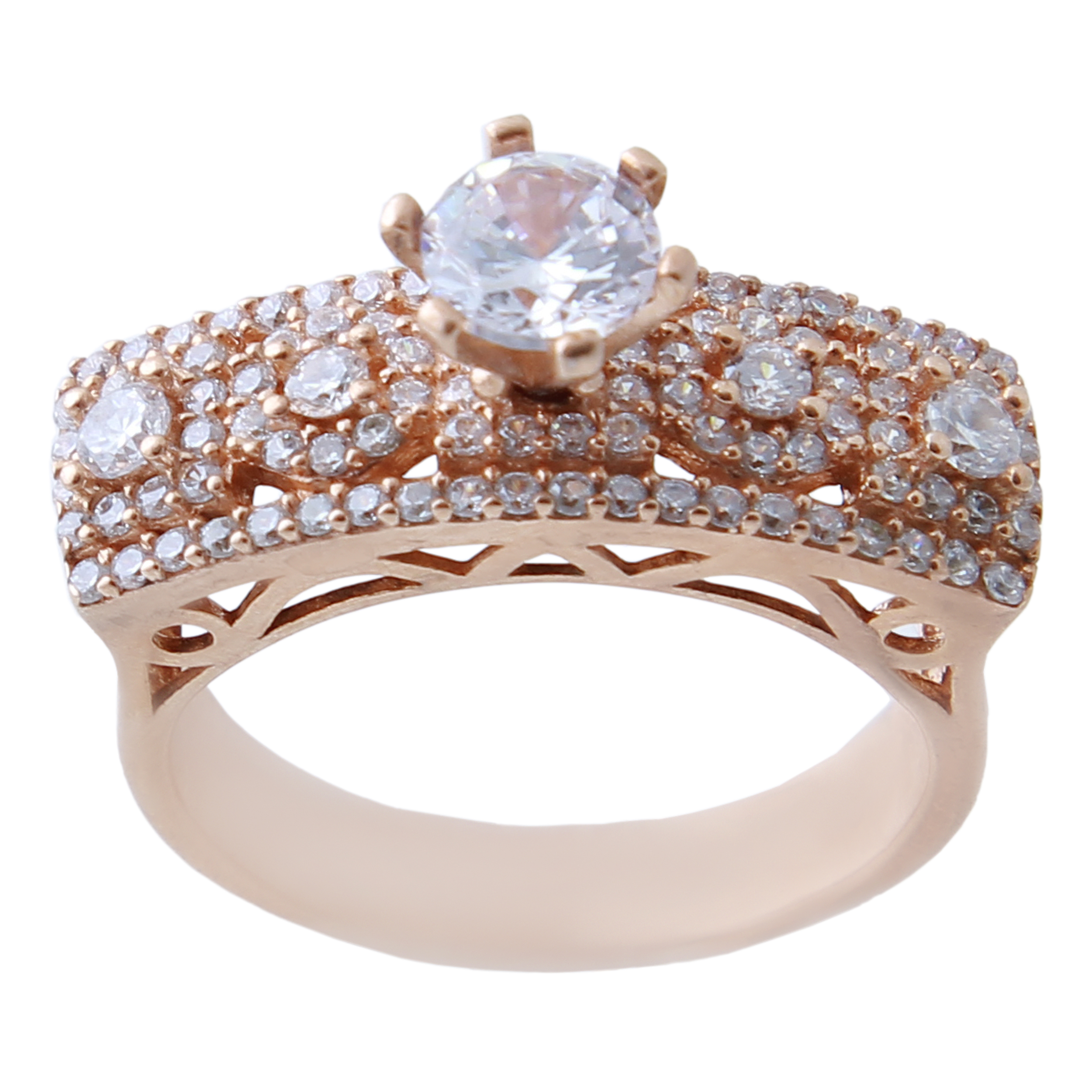  انگشتر نقره زنانه بازرگانی میلادی کد AWR_608