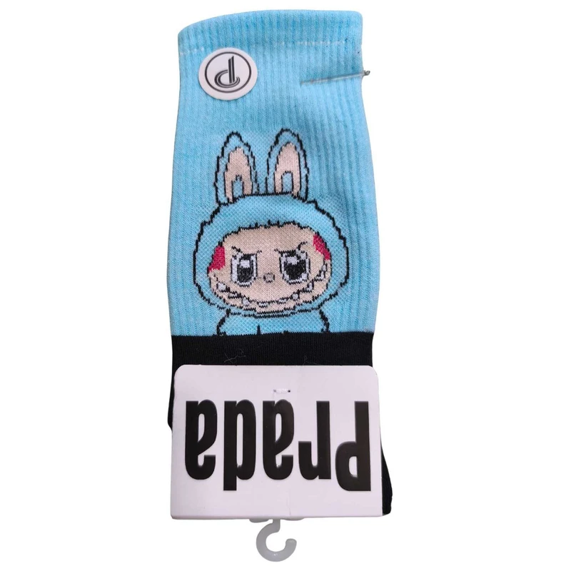 جوراب ساق بلند مدل LABUBU