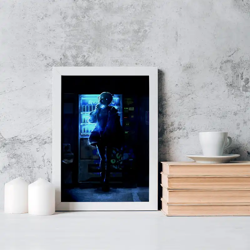 تابلو خندالو مدل نازونا ناناکوسا انیمه کال آف نایت کد 17807