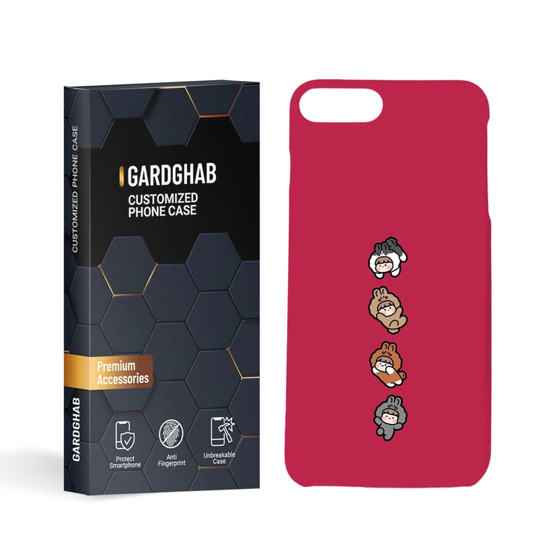 کاور گارد قاب مدل دخترانه مناسب برای گوشی موبایل اپل iphone 7 / 8 plus 
