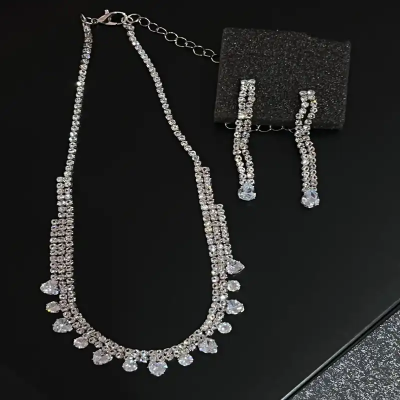 نیم ست زنانه مدل جواهری