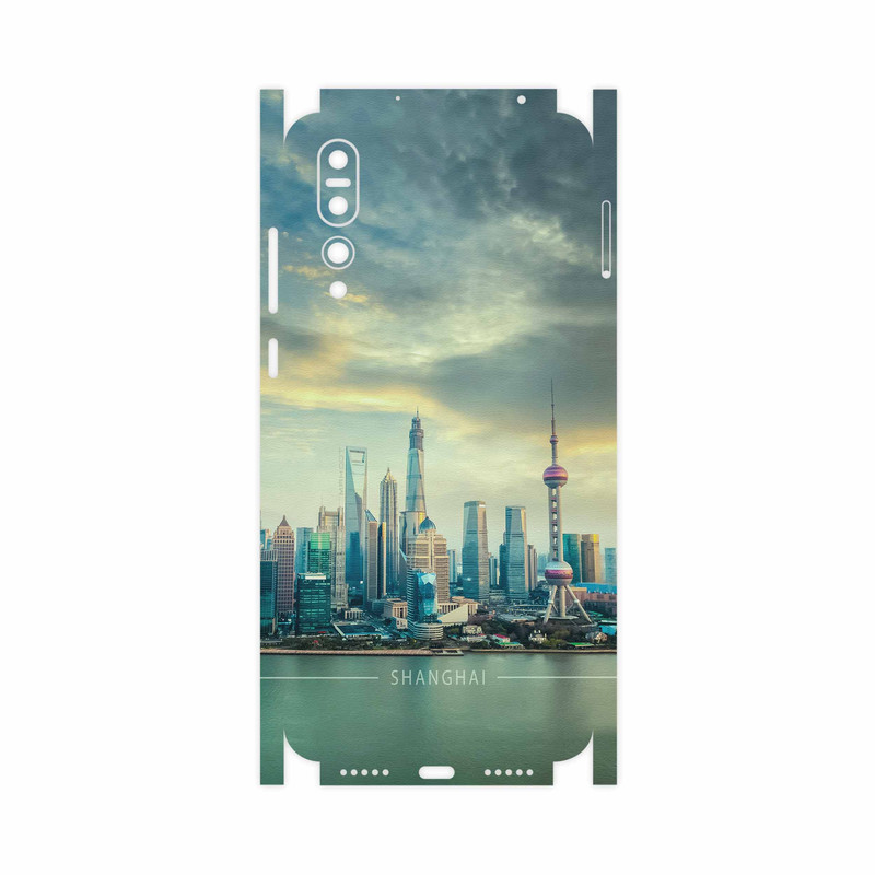 برچسب پوششی ماهوت مدل Shanghai-City-FullSkin مناسب برای گوشی موبایل هوآوی P20 Pro