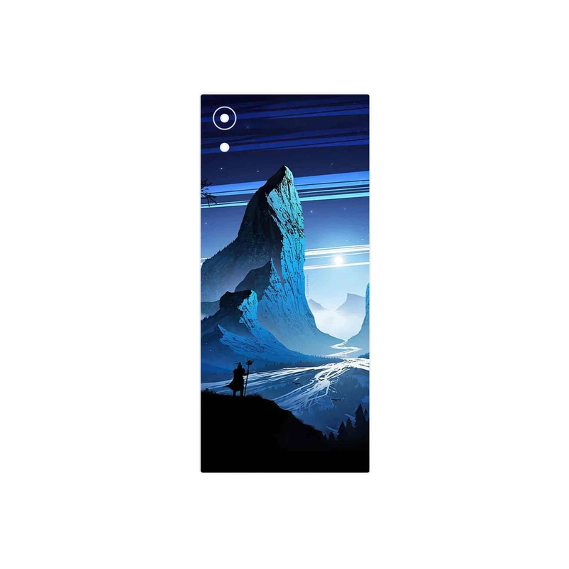 برچسب پوششی ماهوت مدل Blue Mountains Digital Art مناسب برای گوشی موبایل سونی Xperia XA1