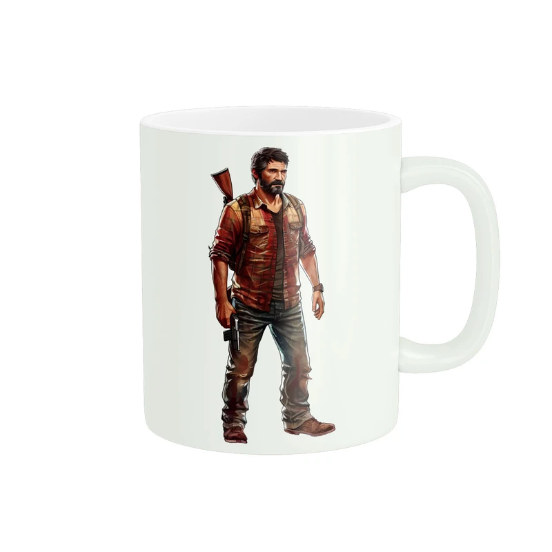 ماگ پادآفرین طرح گیم و فیلم آخرین بازمانده از ما - the last of us game کد 1285