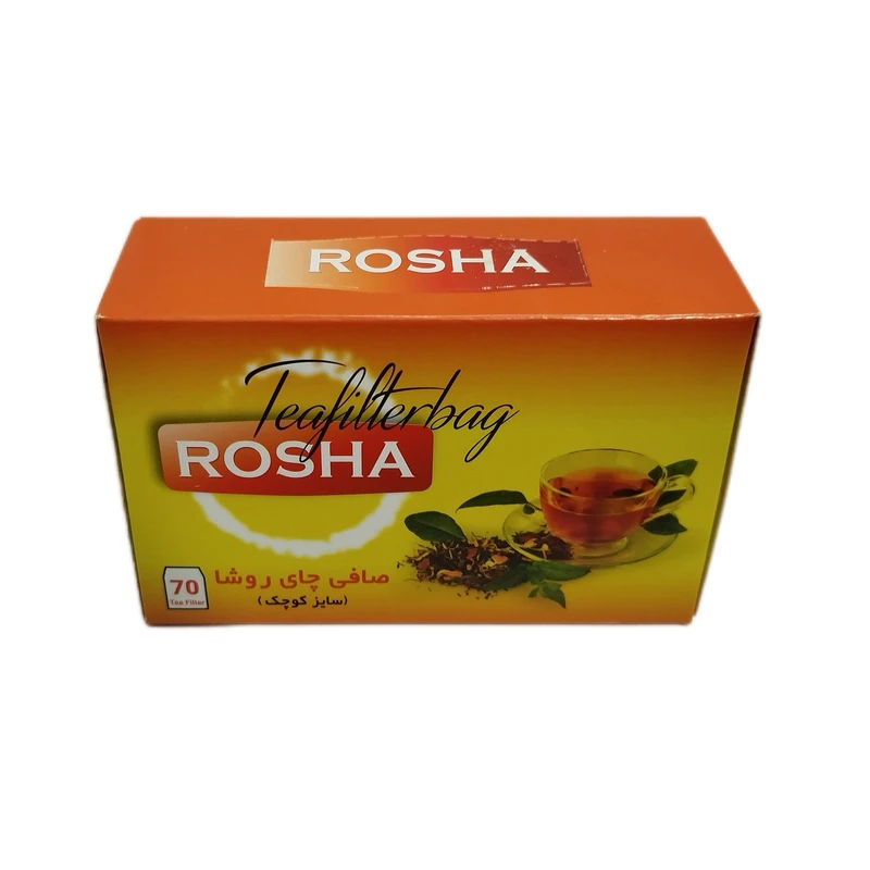 فیلتر چای روشا مدل RM بسته 70 عددی