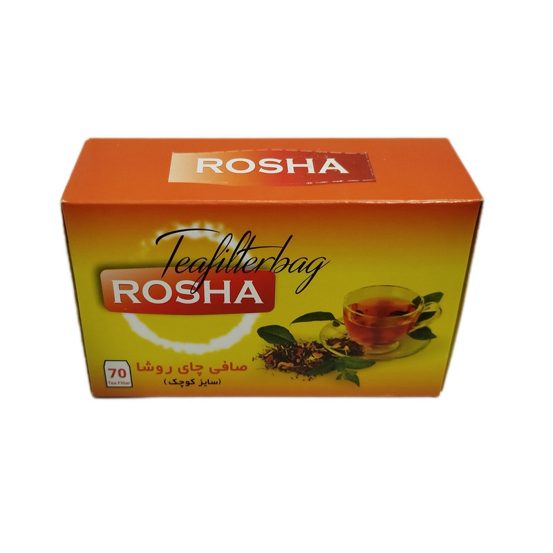 فیلتر چای روشا مدل RM بسته 70 عددی
